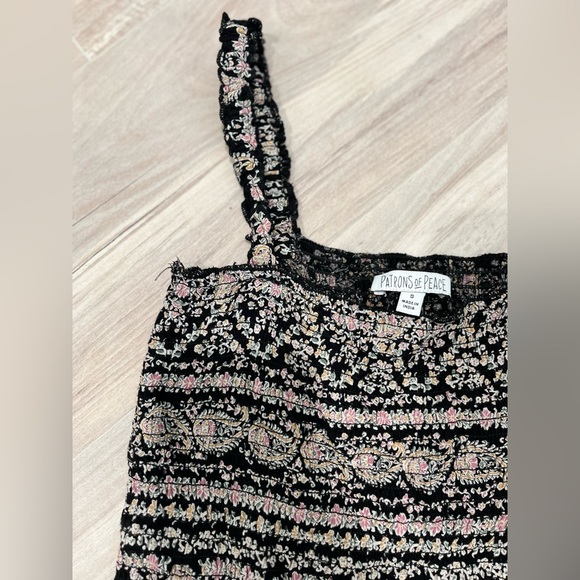 PATRONS OF PEACE Smocked Womens Cami - Picture 7 of 13